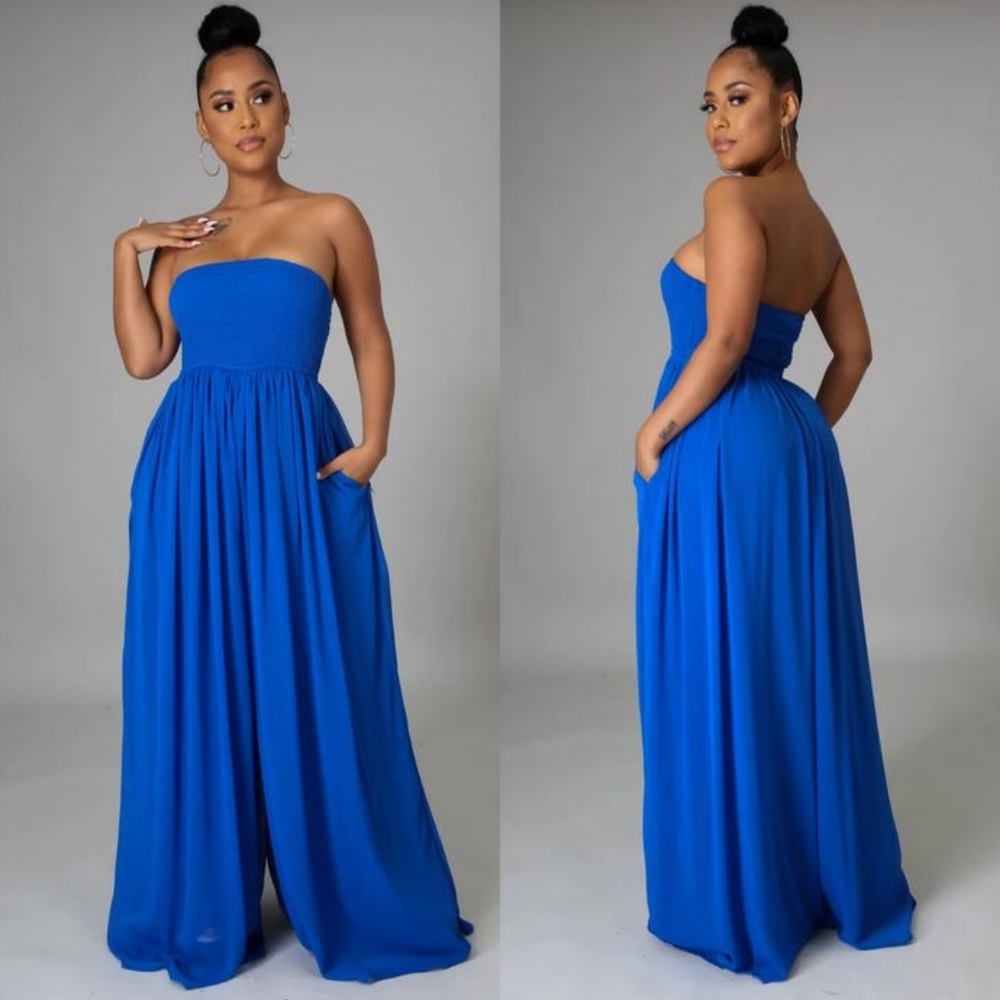 Women's Jumpsuit (Royal Blue)